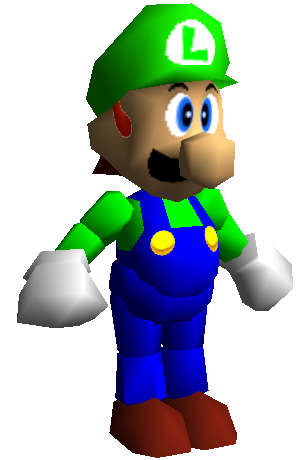 File:SM64 Luigi Transparent Model.png