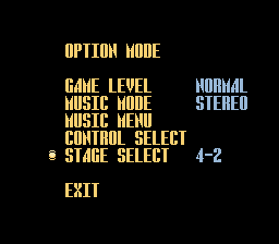 Genocide 2 SNES Level Select.png