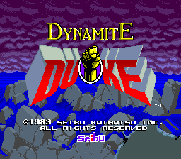 Dynamite Duke (Arcade)-titleJPEU.png