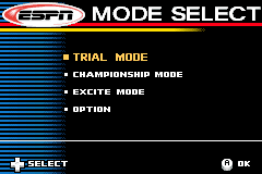 ESPN International Winter Sports 2002 GBA Main Menu.png