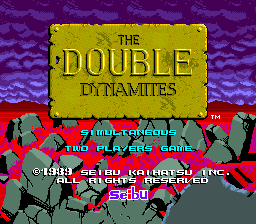 The Double Dynamites (Arcade)-titleJP.png