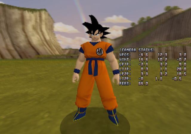 Dragon Ball Z Budokai - Debugdisplay.png