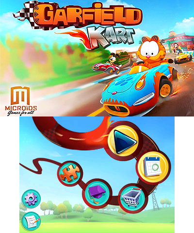 GarfieldKart3DS Proto title screen.png