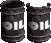 Small oil barrel.