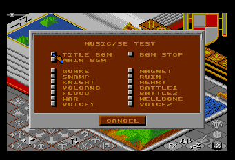 Populous TG16 Sound Test.png