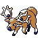 Pokemon Silver (J) Stantler.png
