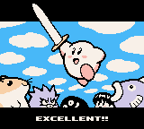 With copious use of blush stickers.