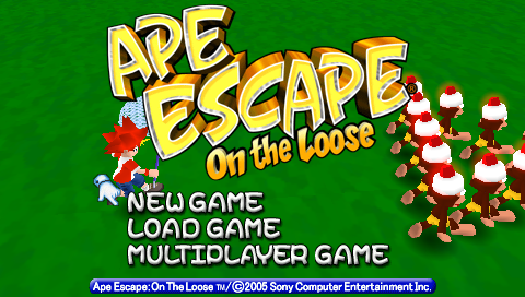 File:Ape Escape On The Loose-title.png