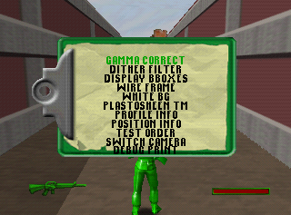 Army Men Sarge's Heroes 2 N64 Cheat Menu3.png