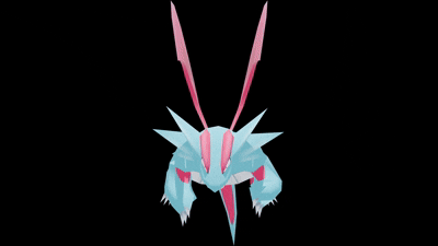 Pokemon Colosseum Salamance Mid Air fainting animation.gif