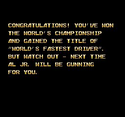 Al Unser Jr. Turbo Racing - NES - Ending 01.png