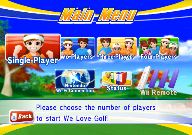 File:We Love Golf! Int First Menu.png