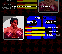 Riddick Bowe Boxing (USA) snes frieda.png
