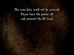 The anti-piracy error screen