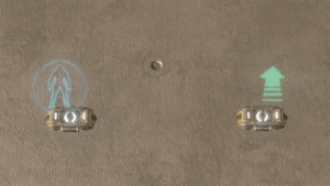 Left: Active Hacker, Right: Teleporter