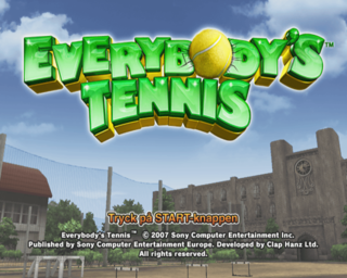 Everybody's Tennis Swedish Title Screen.png