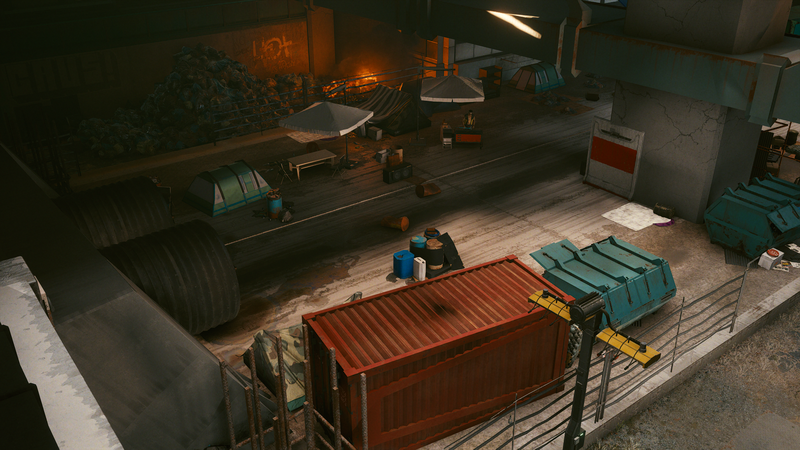 File:Cyberpunk2077 megabuild h2 homelesscamp rear.png