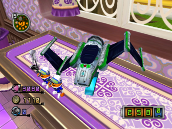 Was it localized as 'Space Scrambler' to be a pun based on the fact that an egg drives it?