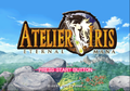 Atelier Iris 1 Title.png