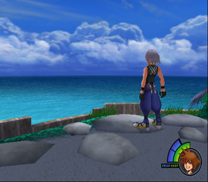 Kingdom Hearts Final Mix-Cove rocks.png