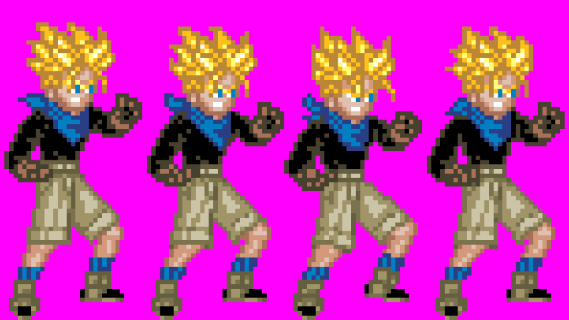 File:DBGT-SSJ Trunks Stand.png