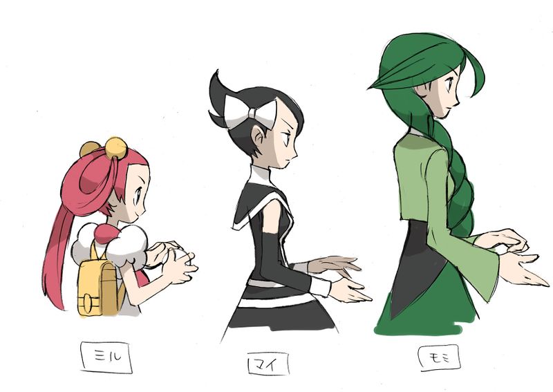 File:PokeDP ConceptArt PartnerBackSpriteConcepts.jpg