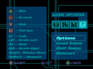DangerGirl GameOptions.png