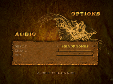 Dinosaur Planet 64 - Options3.png