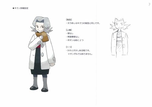 PokeDP ConceptArt 設定画キクノ.jpg