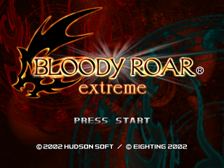 Bloody Roar Extreme Title Screen.png