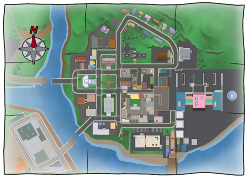 SimpsonsGame360-SPR HUB-5 bus stop.png