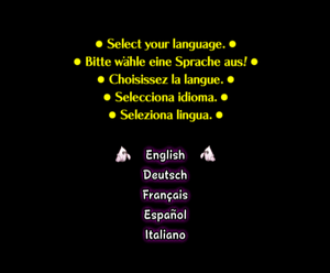LuigiMansion UnusedLanguageSelectScreen.png