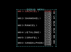 Evangelion64 Debug Menu.png