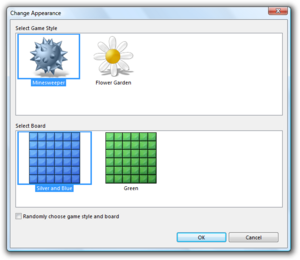 English "Change Appearance" dialog